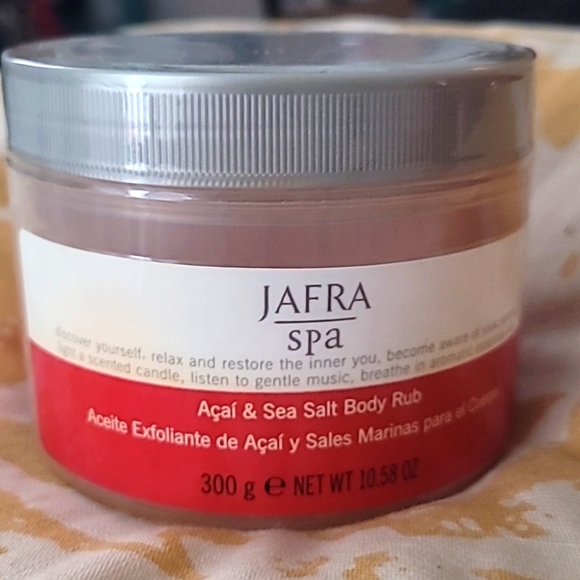 JAFRA Bath & Body New Rare Jafra Spa Acai Sea Salt Body Rub Poshmark